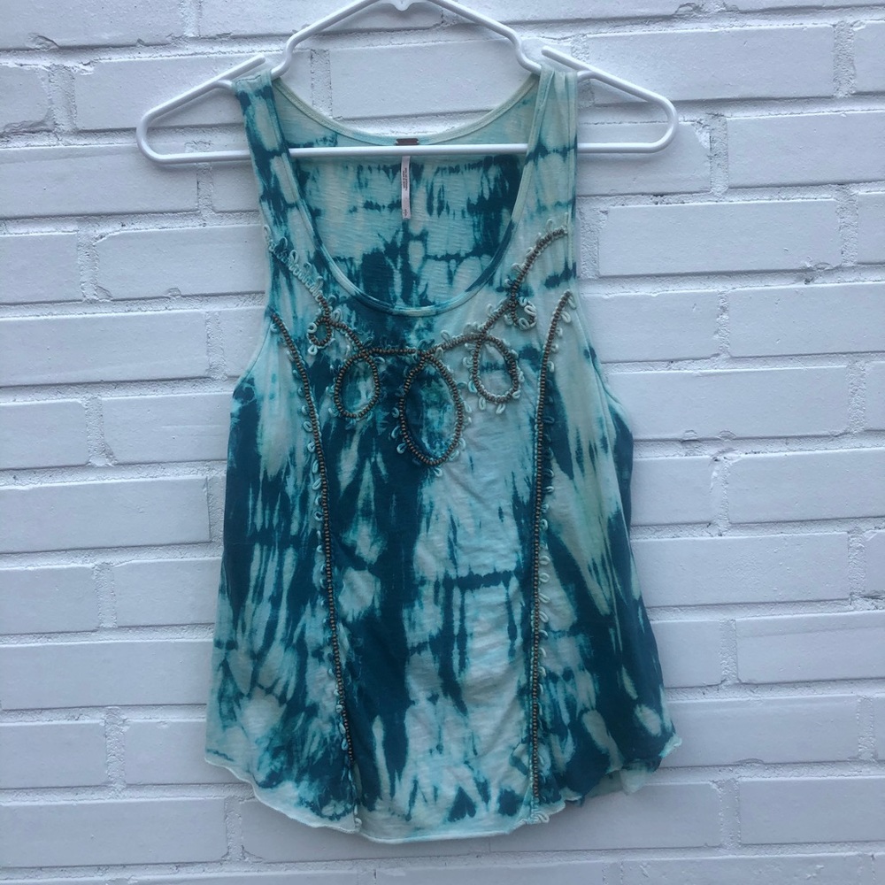 Free People Tie-Dye Tank Top